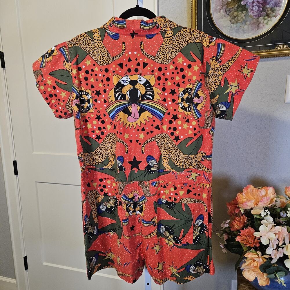 NOOWORKS TIGER PRIDE SHORT ROMPER, SZ XL - Picture 3 of 10